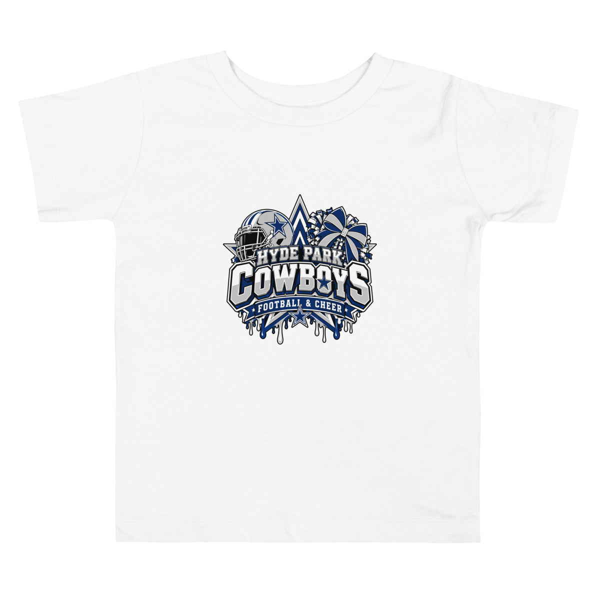 Performance | Toddler T-Shirt | Hyde Park Cowboys | Crest Logo