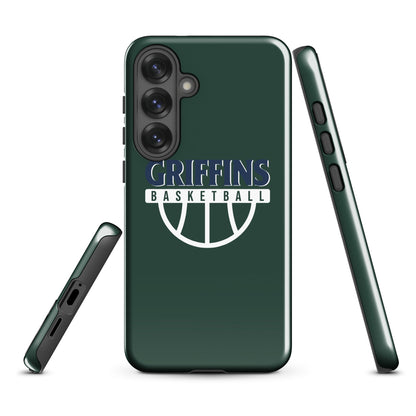 Tough Case for Samsung® | Arma Dei Academy Basketball | Griffins Basketball Logo