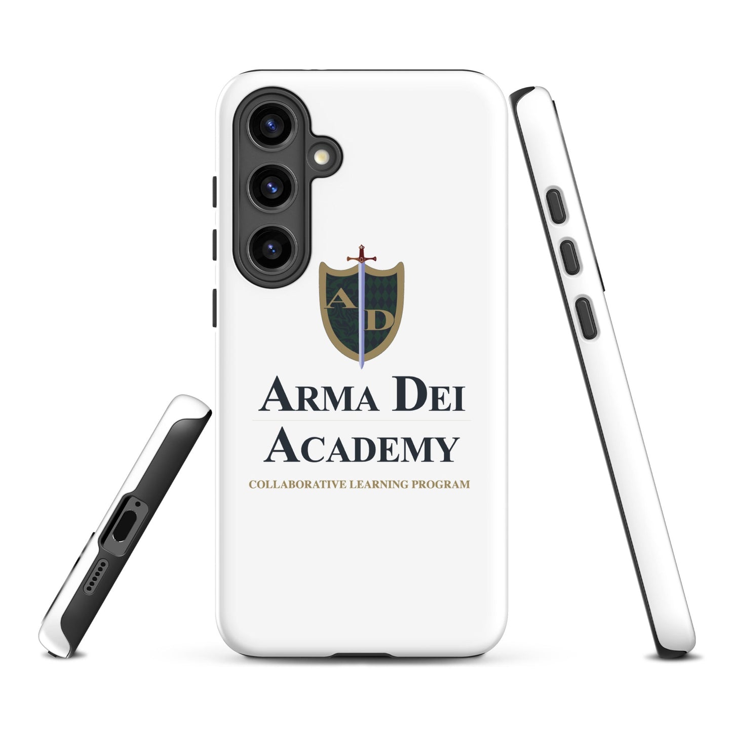 Tough Case for Samsung® | Arma Dei Academy Collaborative Learning Program | Alt Logo 2