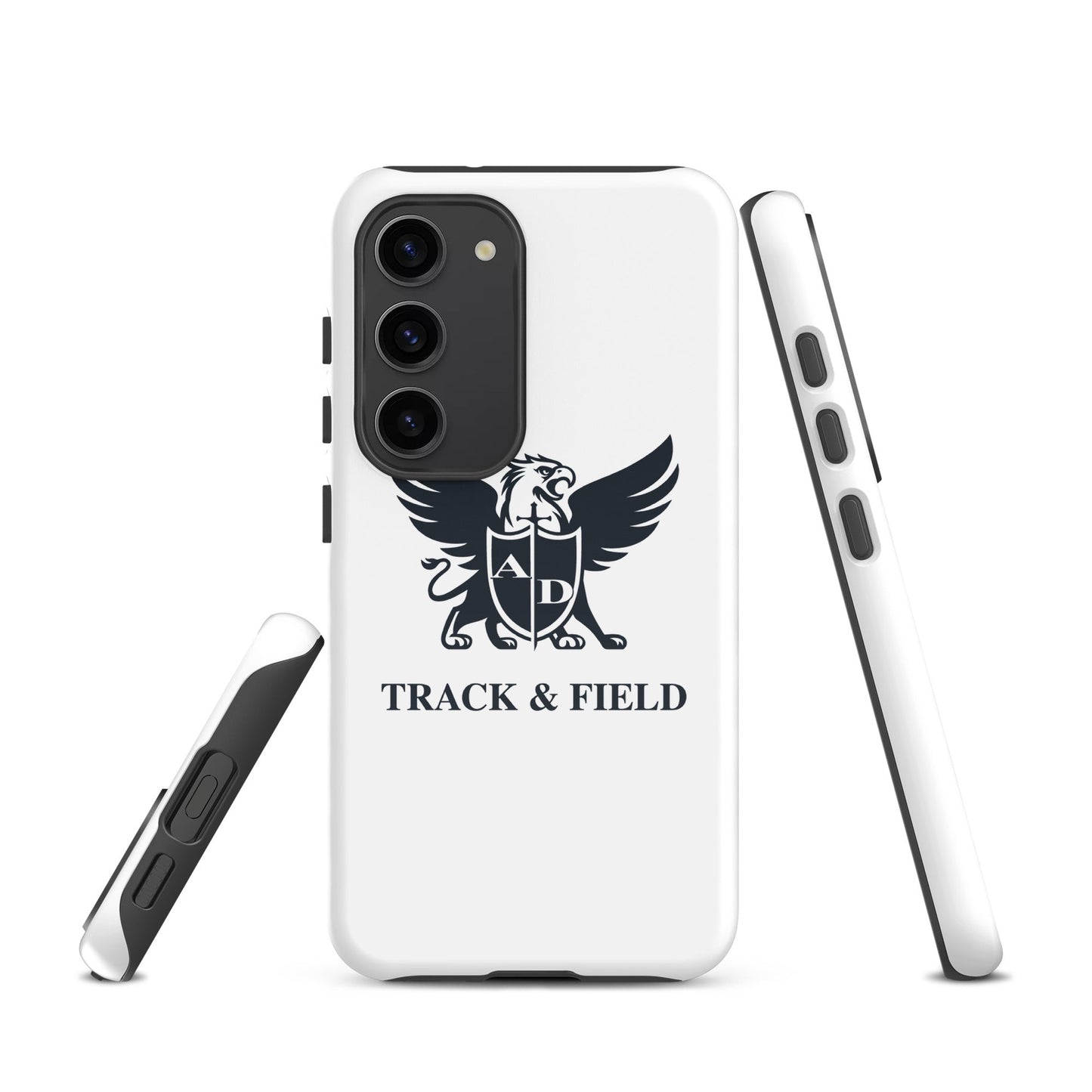 Tough Case for Samsung® | Arma Dei Academy Track and Field | Griffin Logo
