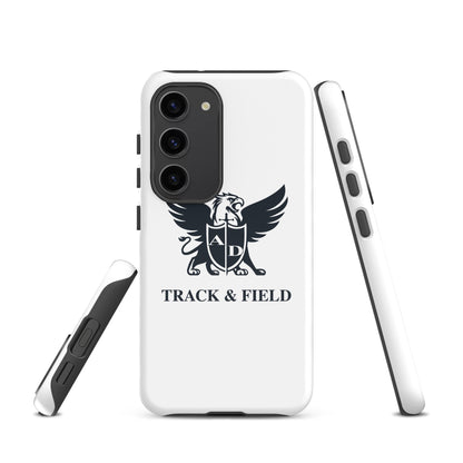 Tough Case for Samsung® | Arma Dei Academy Track and Field | Griffin Logo