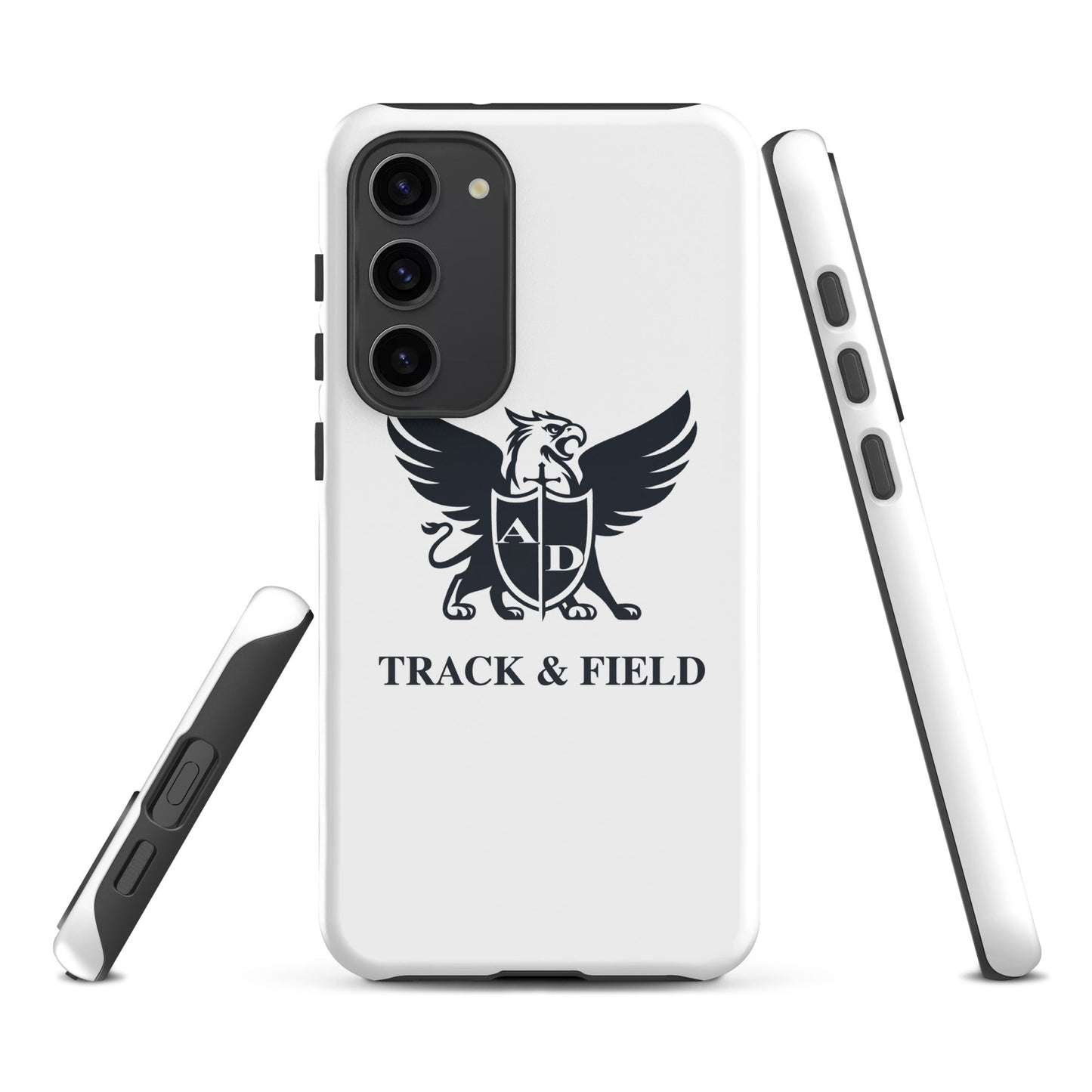 Tough Case for Samsung® | Arma Dei Academy Track and Field | Griffin Logo