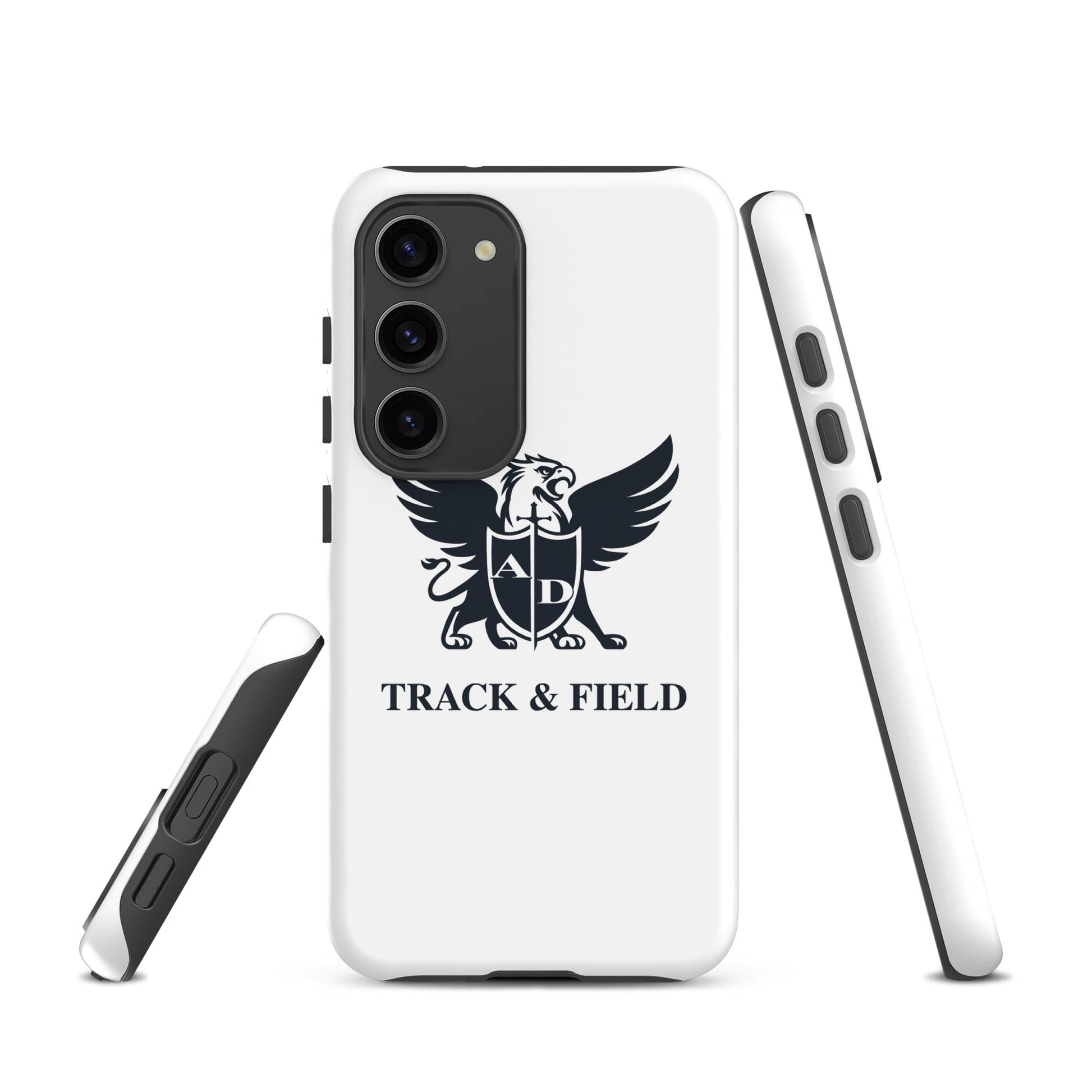 Tough Case for Samsung® | Arma Dei Academy Track and Field | Griffin Logo