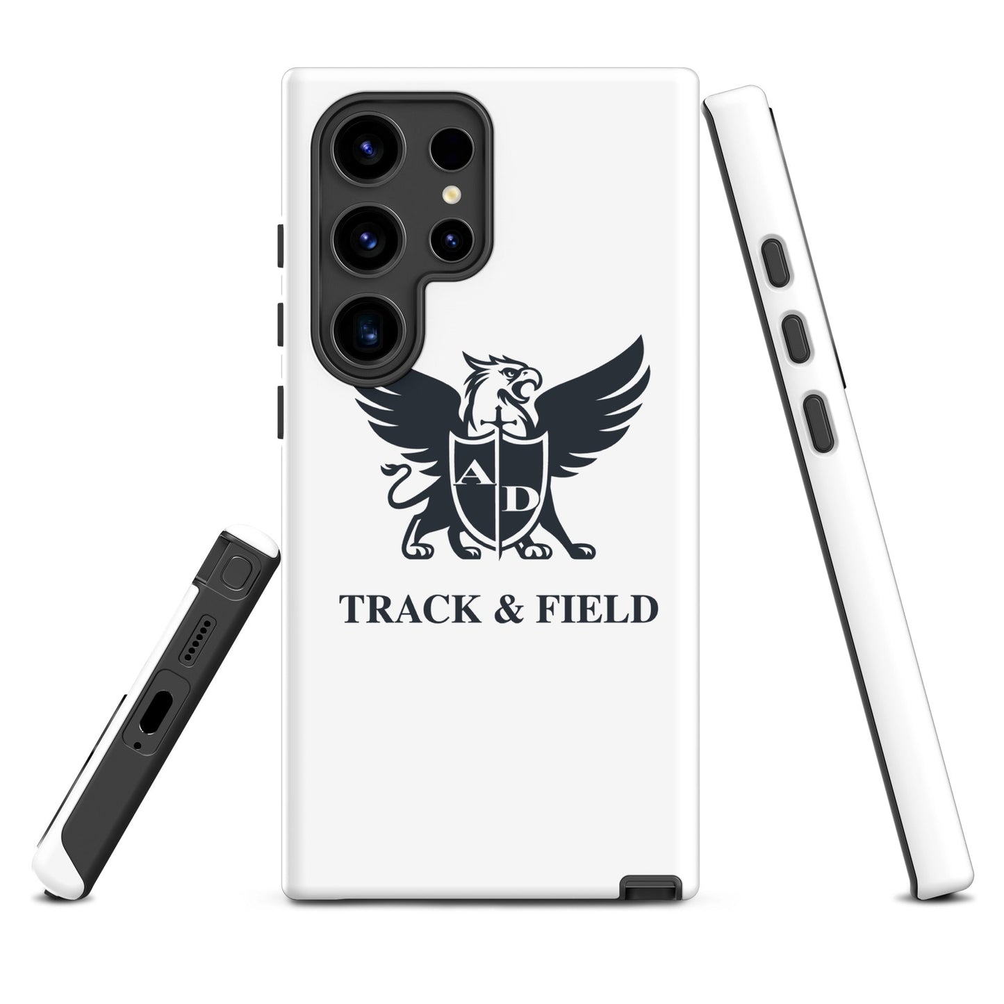 Tough Case for Samsung® | Arma Dei Academy Track and Field | Griffin Logo
