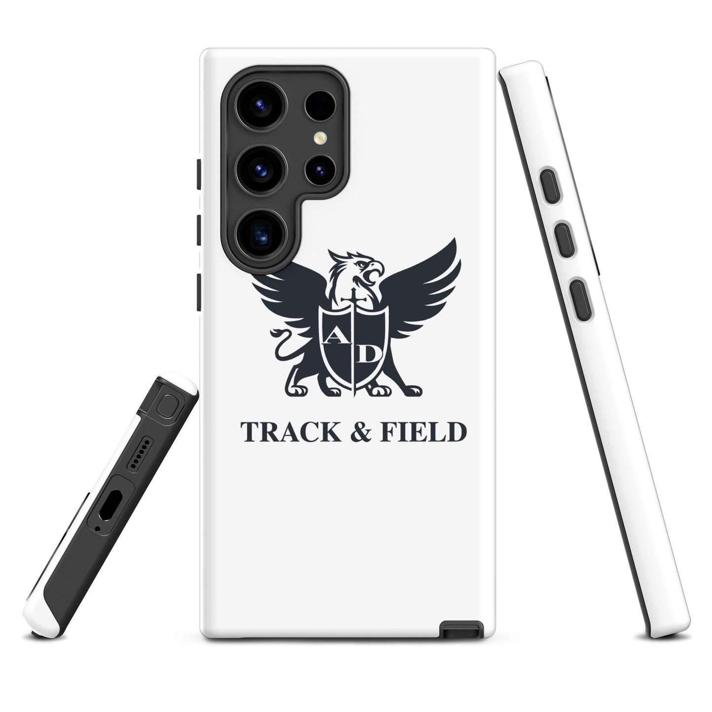 Tough Case for Samsung® | Arma Dei Academy Track and Field | Griffin Logo