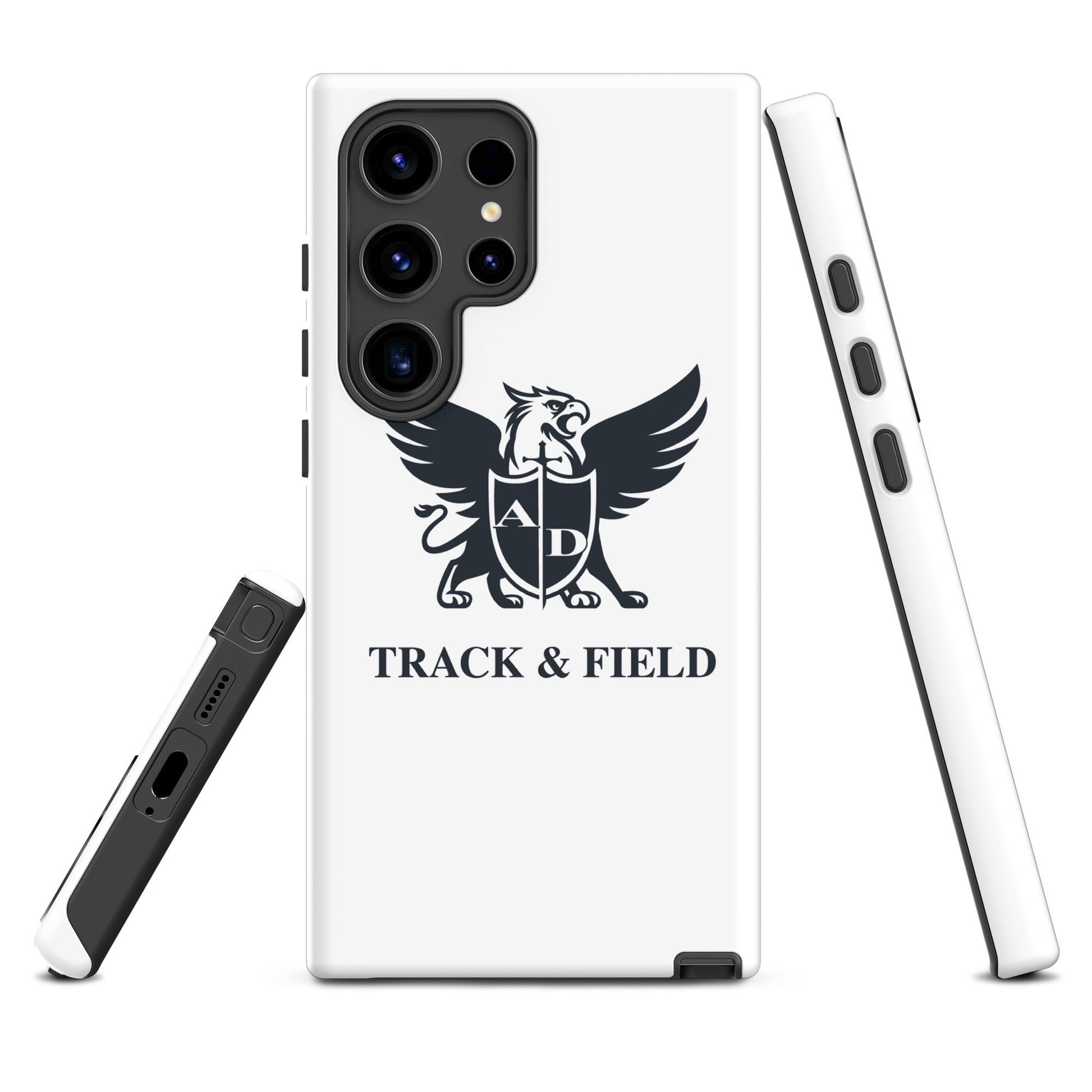 Tough Case for Samsung® | Arma Dei Academy Track and Field | Griffin Logo