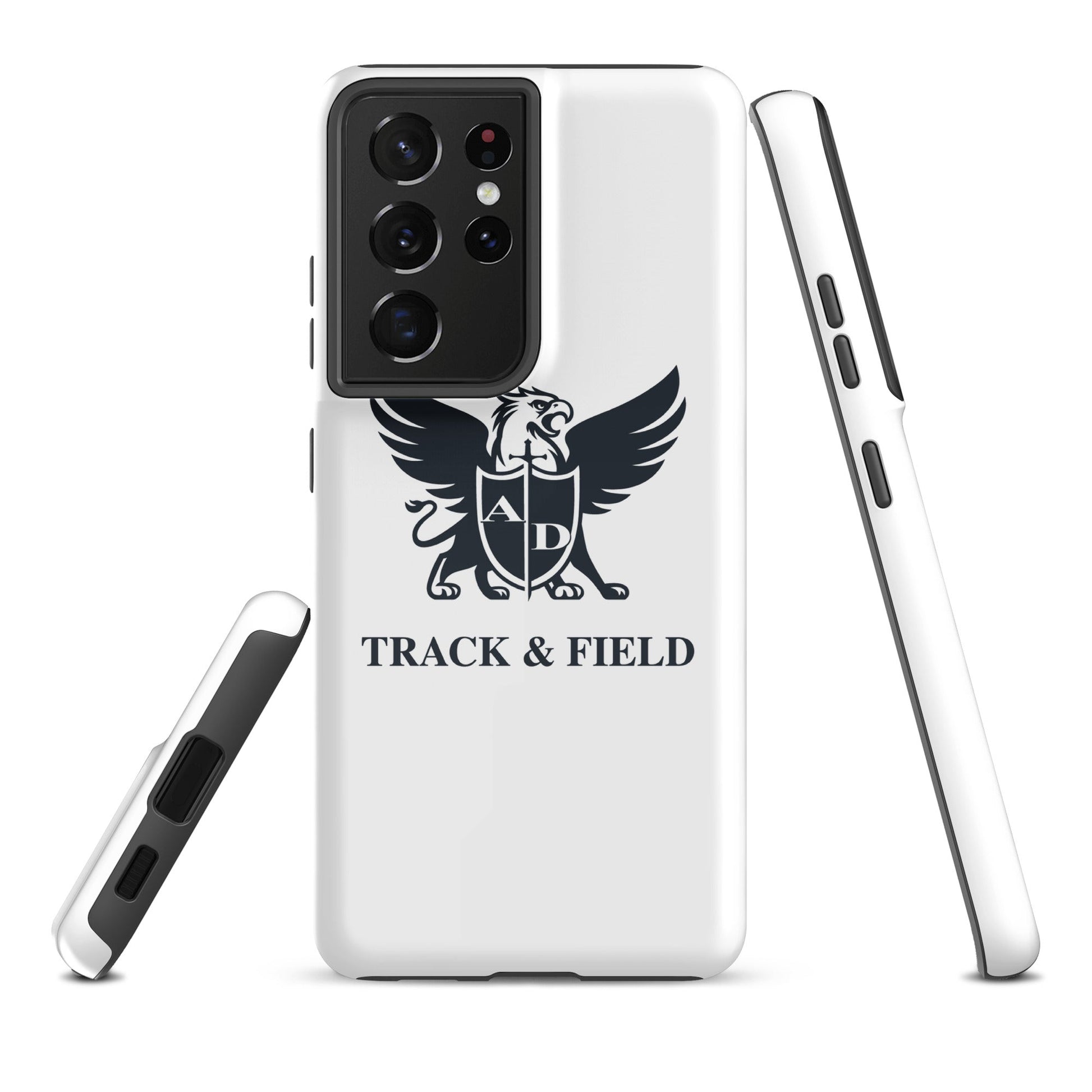 Tough Case for Samsung® | Arma Dei Academy Track and Field | Griffin Logo