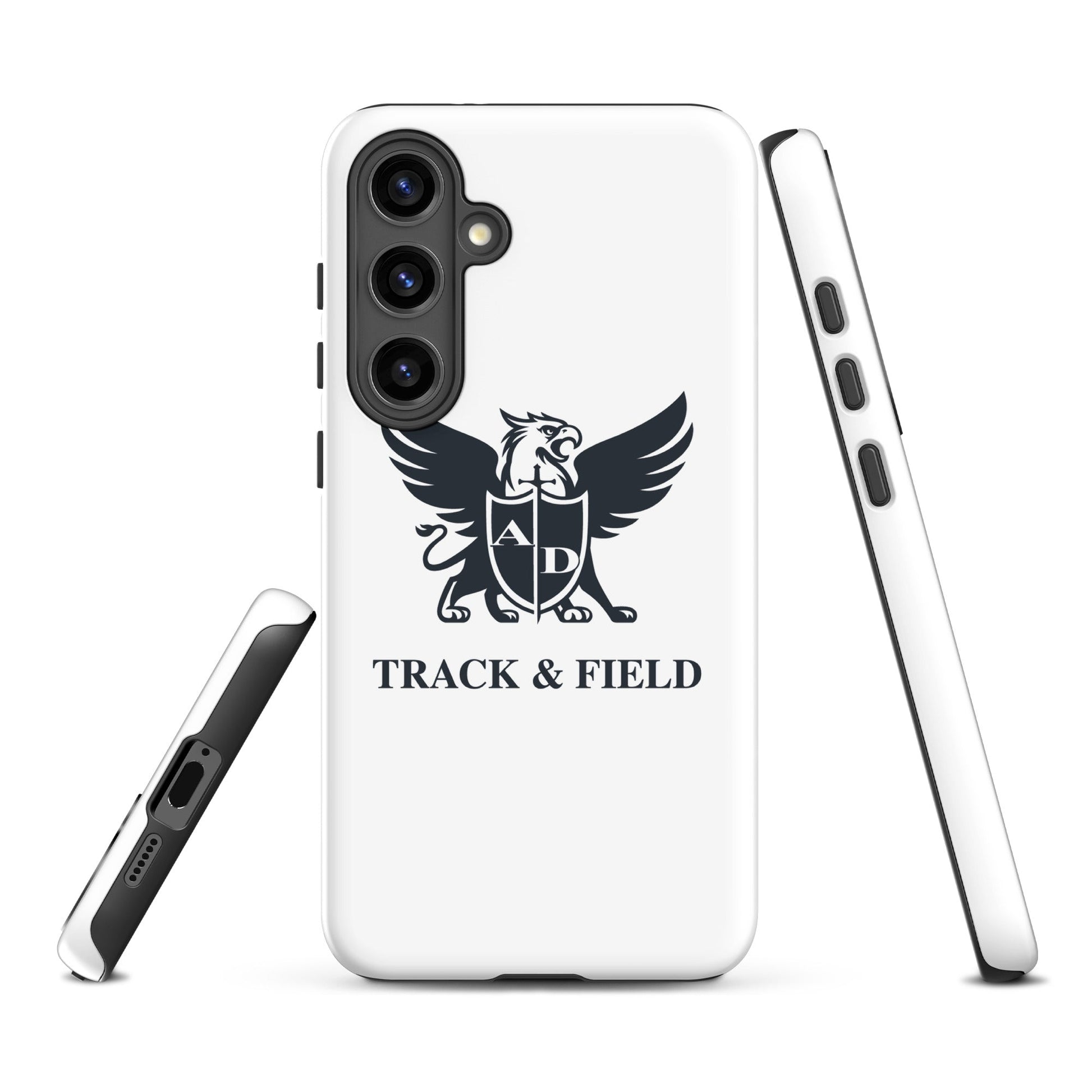 Tough Case for Samsung® | Arma Dei Academy Track and Field | Griffin Logo