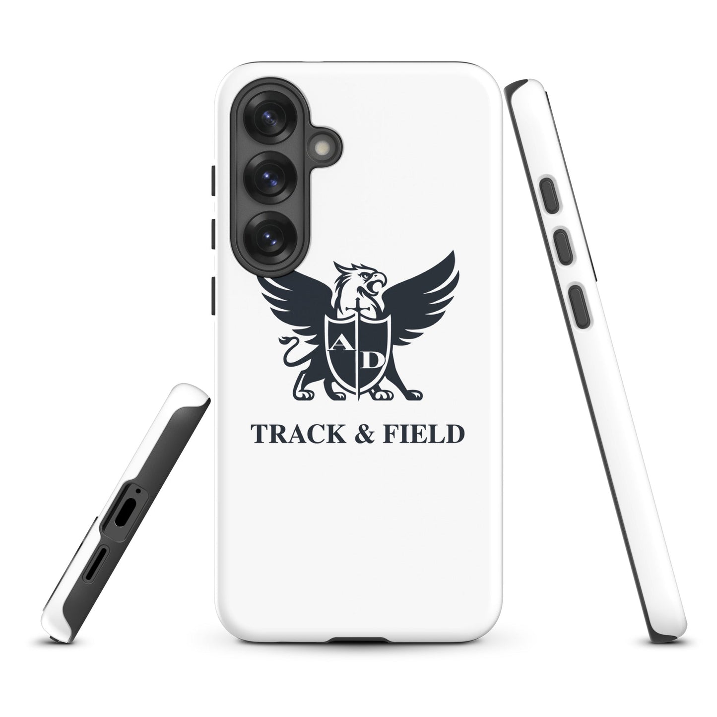 Tough Case for Samsung® | Arma Dei Academy Track and Field | Griffin Logo