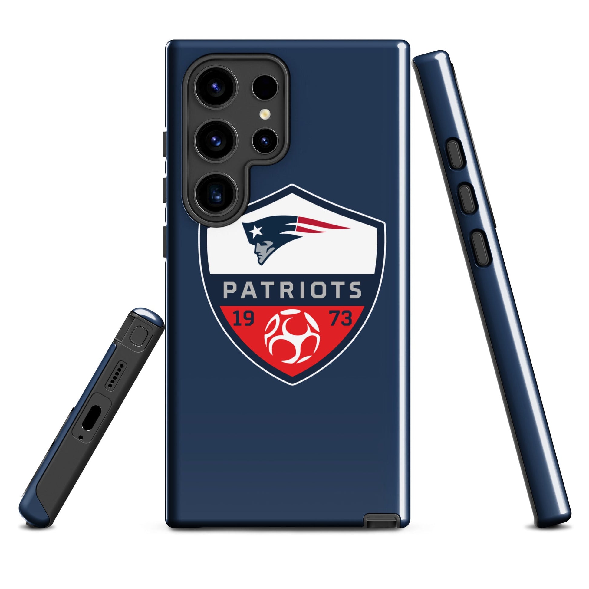 Tough Case for Samsung® | Berkmar High School Soccer | Shield Logo