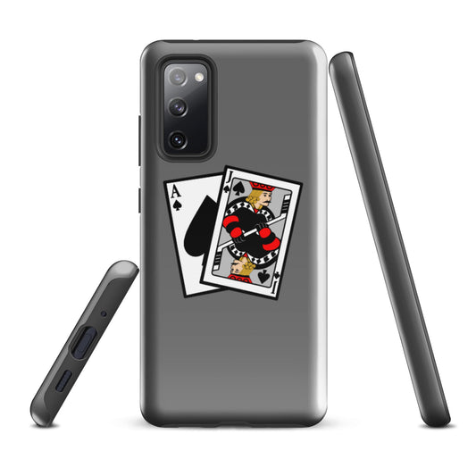 Tough Case for Samsung® | Blackjack’s Roller Hockey | Royal Spade Crest Logo