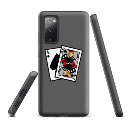 Tough Case for Samsung® | Blackjack’s Roller Hockey | Royal Spade Crest Logo