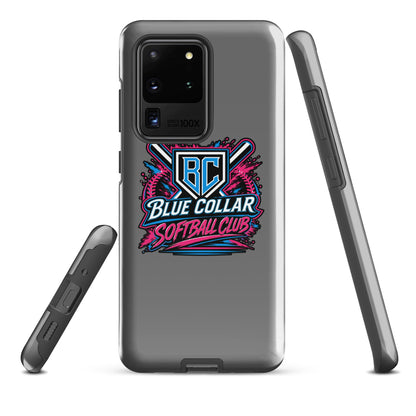 Tough Case for Samsung® | Blue Collar Softball 2034 | Athletics Logo