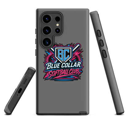Tough Case for Samsung® | Blue Collar Softball 2034 | Athletics Logo