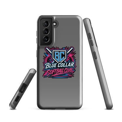 Tough Case for Samsung® | Blue Collar Softball 2034 | Athletics Logo