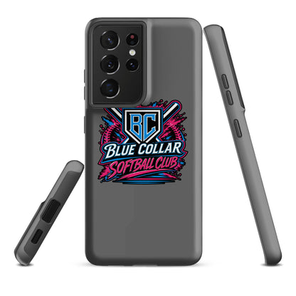 Tough Case for Samsung® | Blue Collar Softball 2034 | Athletics Logo