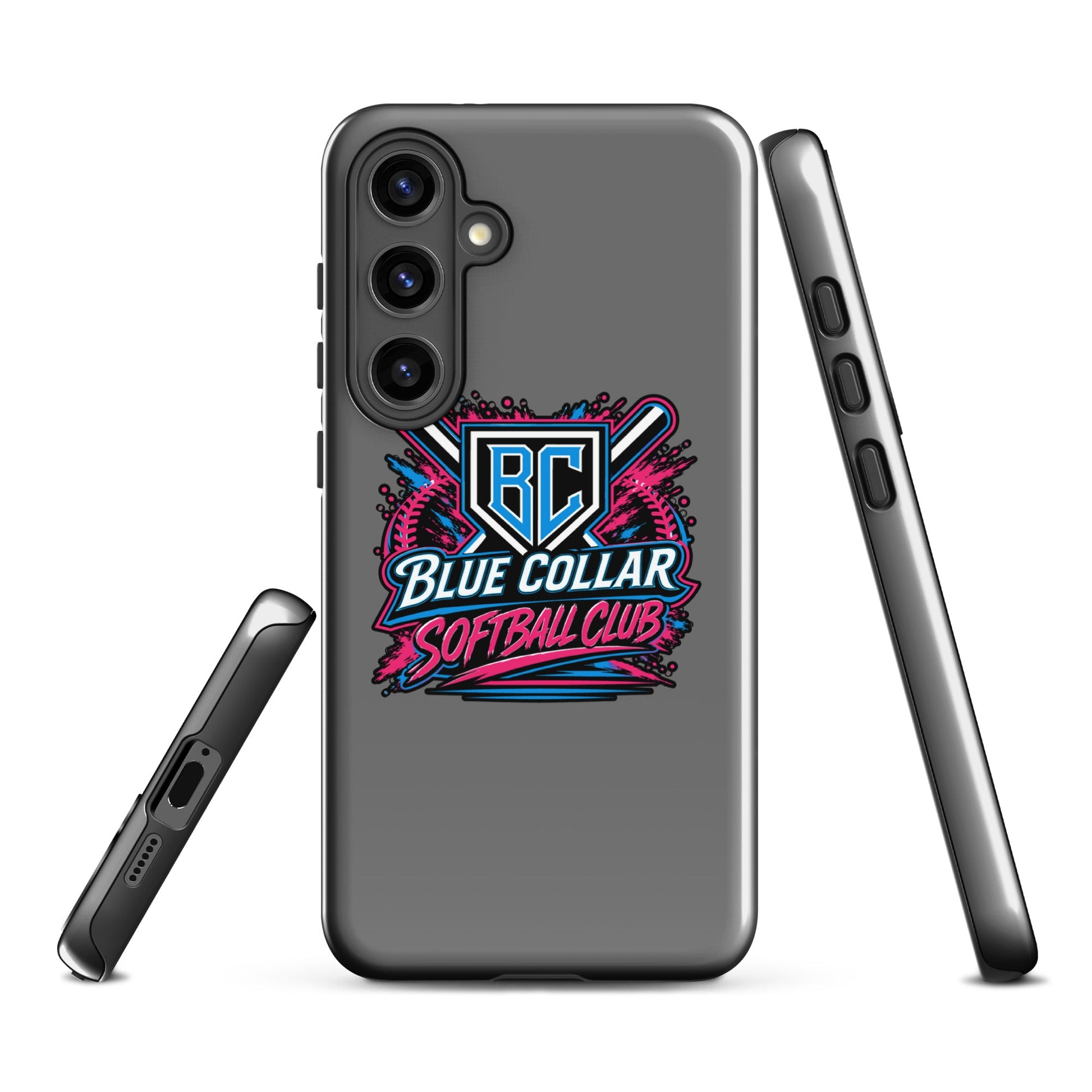 Tough Case for Samsung® | Blue Collar Softball 2034 | Athletics Logo