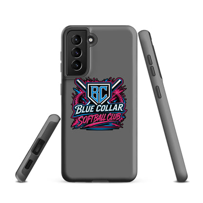 Tough Case for Samsung® | Blue Collar Softball 2034 | Athletics Logo