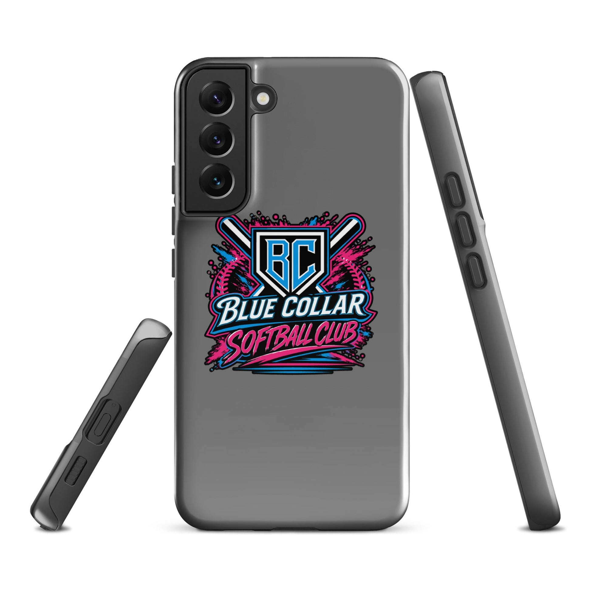 Tough Case for Samsung® | Blue Collar Softball 2034 | Athletics Logo