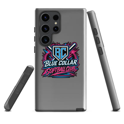 Tough Case for Samsung® | Blue Collar Softball 2034 | Athletics Logo