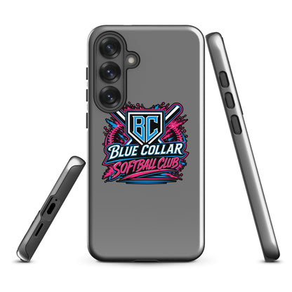 Tough Case for Samsung® | Blue Collar Softball 2034 | Athletics Logo