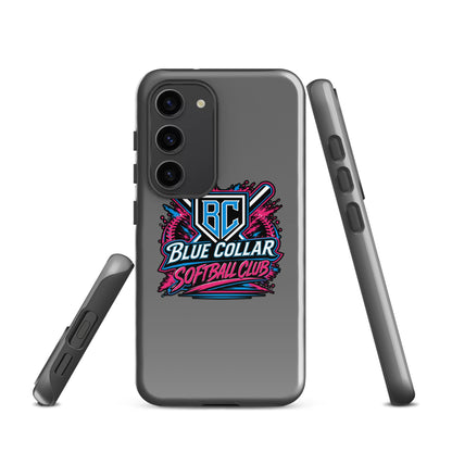 Tough Case for Samsung® | Blue Collar Softball 2034 | Athletics Logo