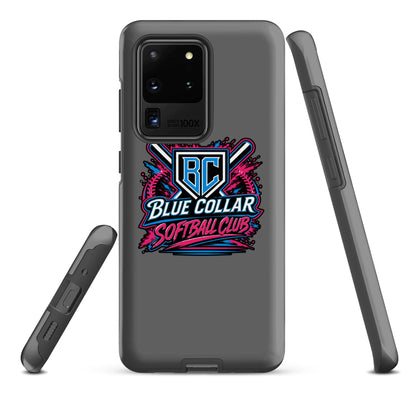 Tough Case for Samsung® | Blue Collar Softball 2034 | Athletics Logo
