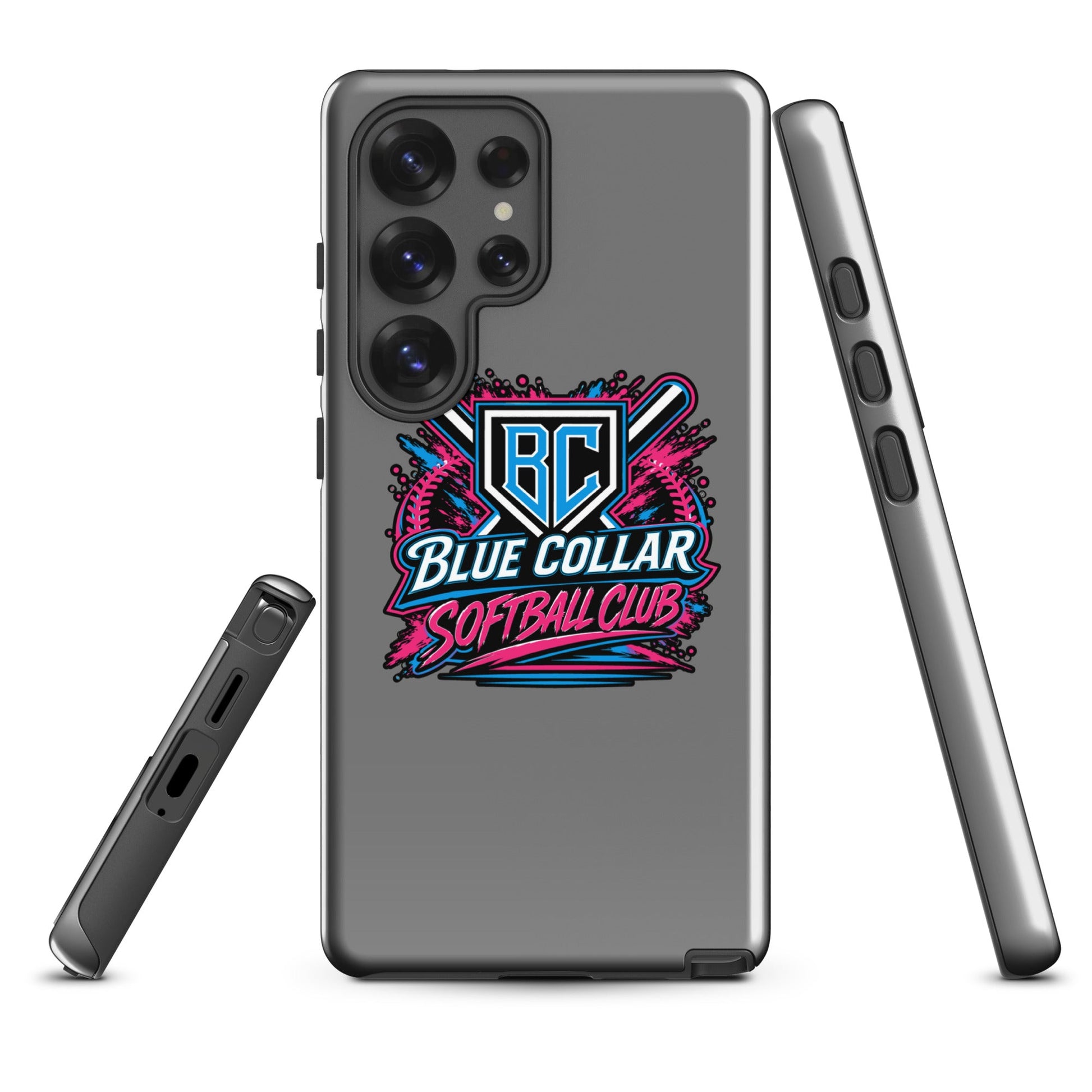 Tough Case for Samsung® | Blue Collar Softball 2034 | Athletics Logo