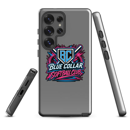 Tough Case for Samsung® | Blue Collar Softball 2034 | Athletics Logo