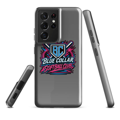 Tough Case for Samsung® | Blue Collar Softball 2034 | Athletics Logo