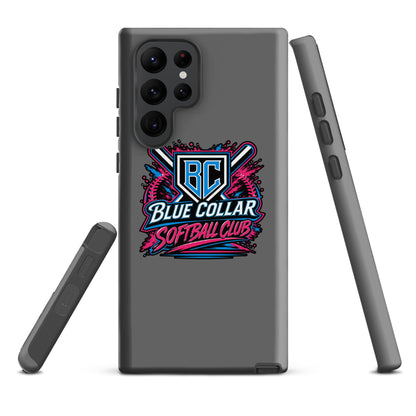 Tough Case for Samsung® | Blue Collar Softball 2034 | Athletics Logo