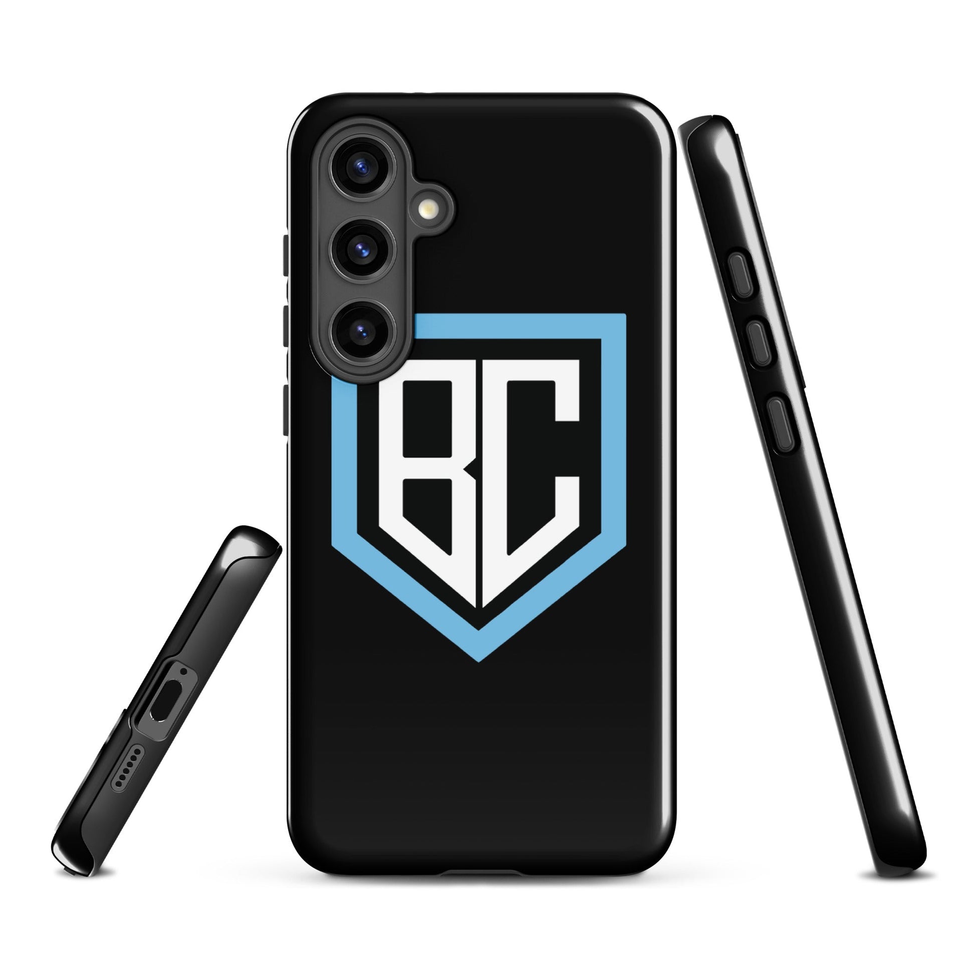 Tough Case for Samsung® | Blue Collar Softball 2034 | Emblem Logo