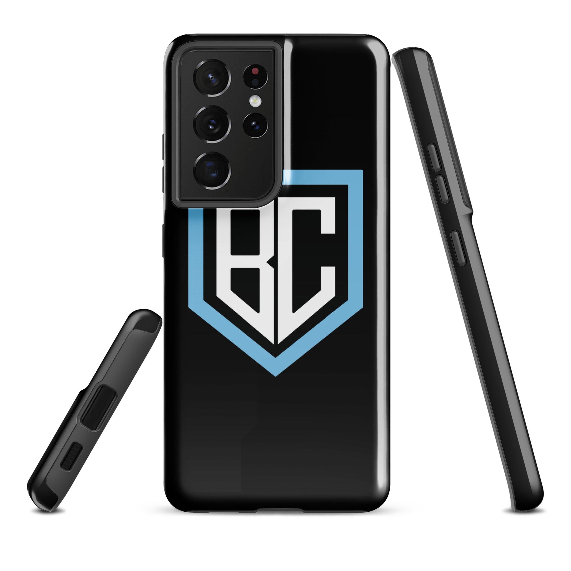 Tough Case for Samsung® | Blue Collar Softball 2034 | Emblem Logo