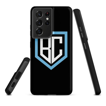 Tough Case for Samsung® | Blue Collar Softball 2034 | Emblem Logo