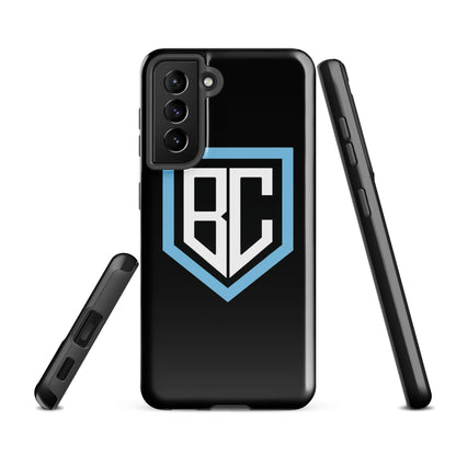 Tough Case for Samsung® | Blue Collar Softball 2034 | Emblem Logo