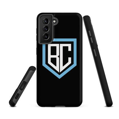 Tough Case for Samsung® | Blue Collar Softball 2034 | Emblem Logo