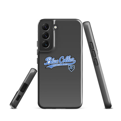 Tough Case for Samsung® | Blue Collar Softball 2034 | Ironclad Logo