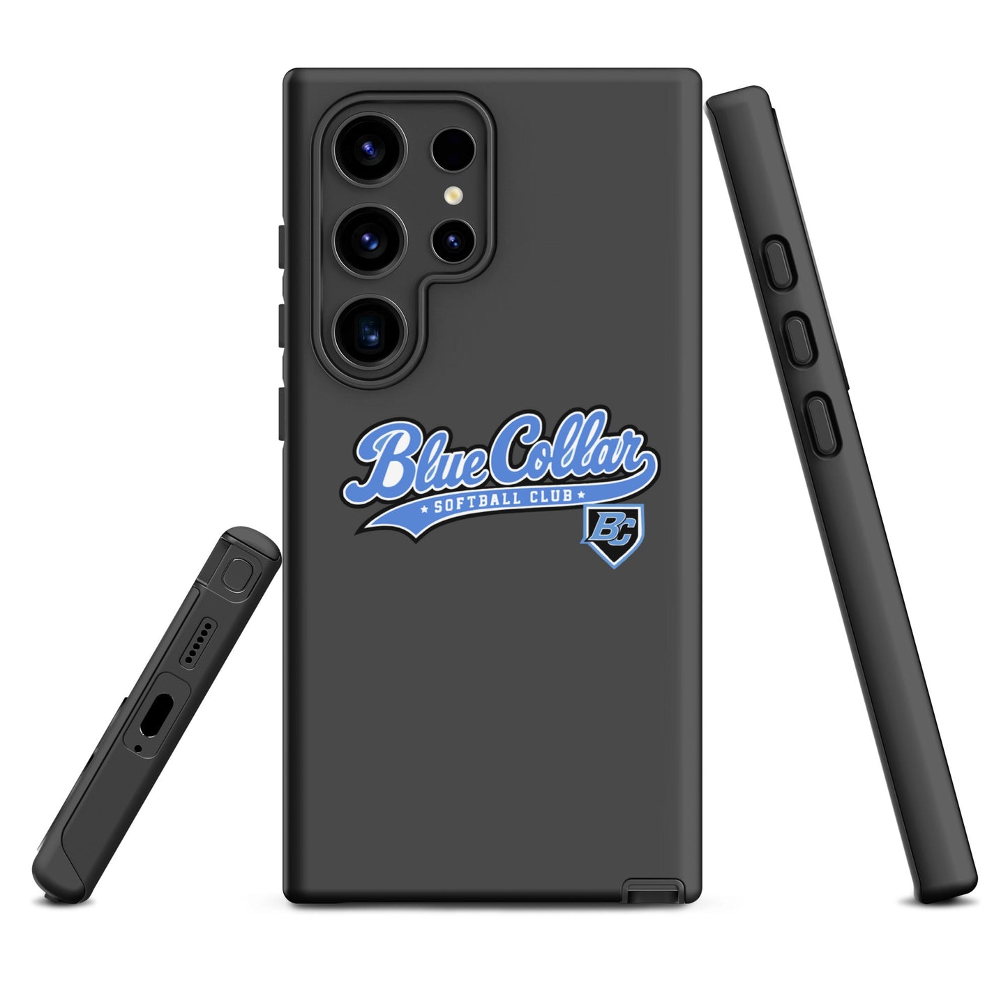Tough Case for Samsung® | Blue Collar Softball 2034 | Ironclad Logo
