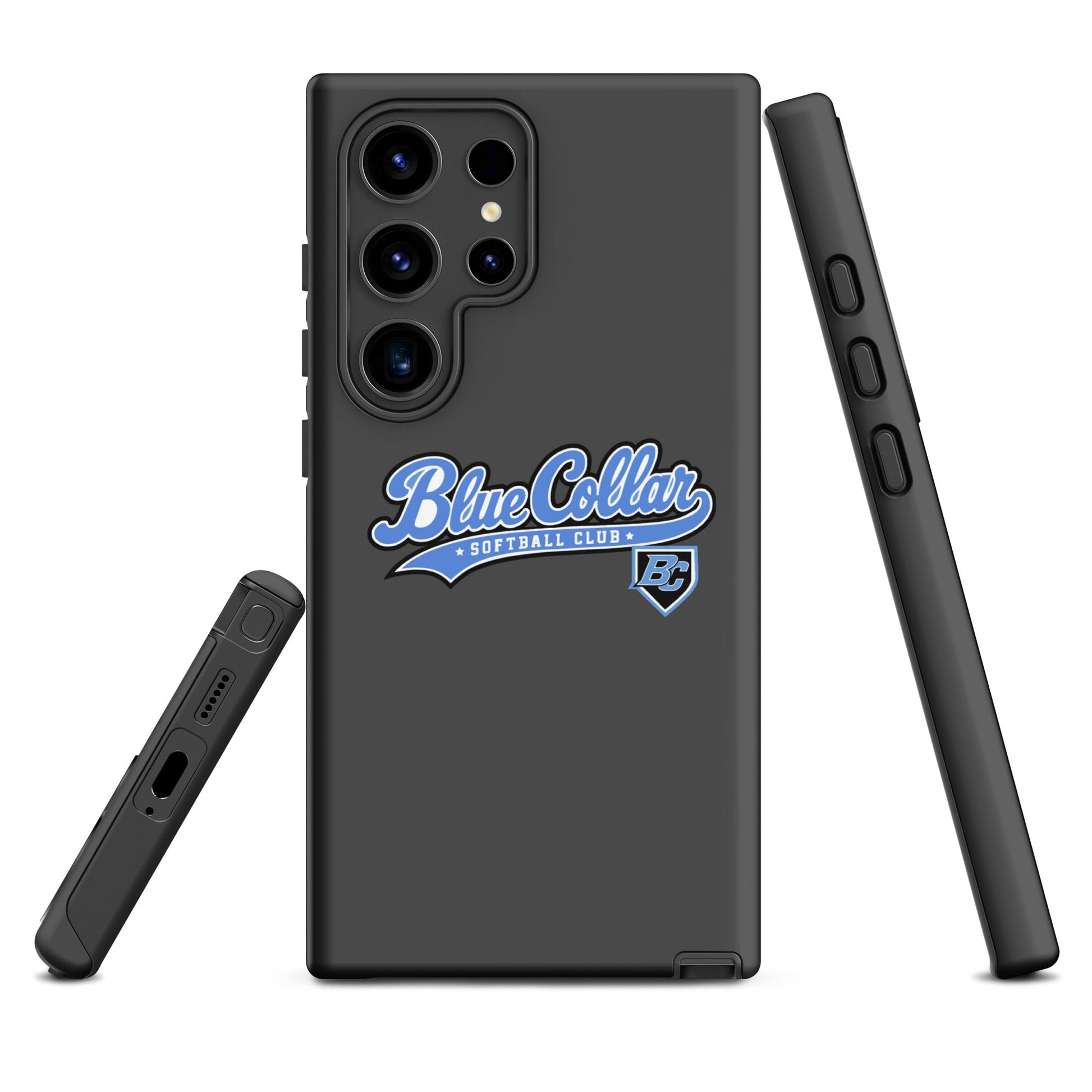 Tough Case for Samsung® | Blue Collar Softball 2034 | Ironclad Logo