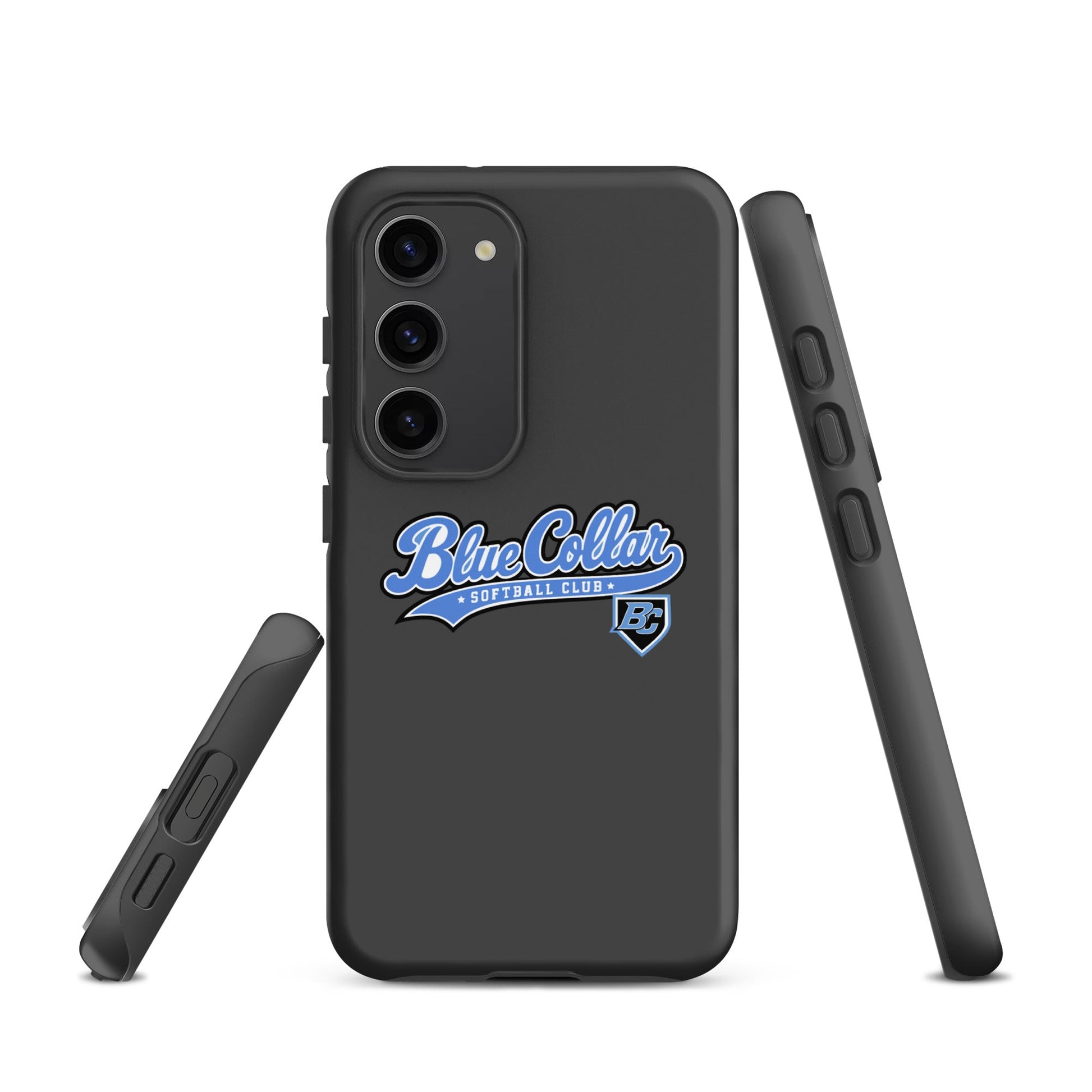 Tough Case for Samsung® | Blue Collar Softball 2034 | Ironclad Logo