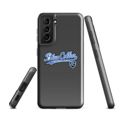 Tough Case for Samsung® | Blue Collar Softball 2034 | Ironclad Logo