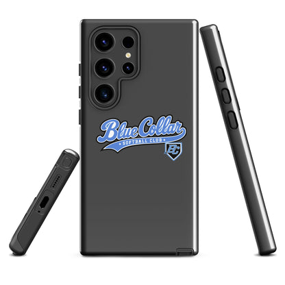 Tough Case for Samsung® | Blue Collar Softball 2034 | Ironclad Logo
