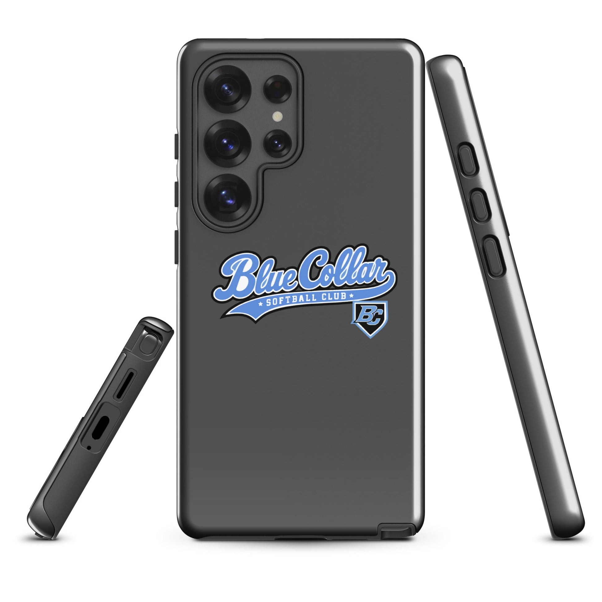 Tough Case for Samsung® | Blue Collar Softball 2034 | Ironclad Logo