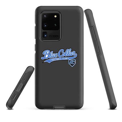 Tough Case for Samsung® | Blue Collar Softball 2034 | Ironclad Logo