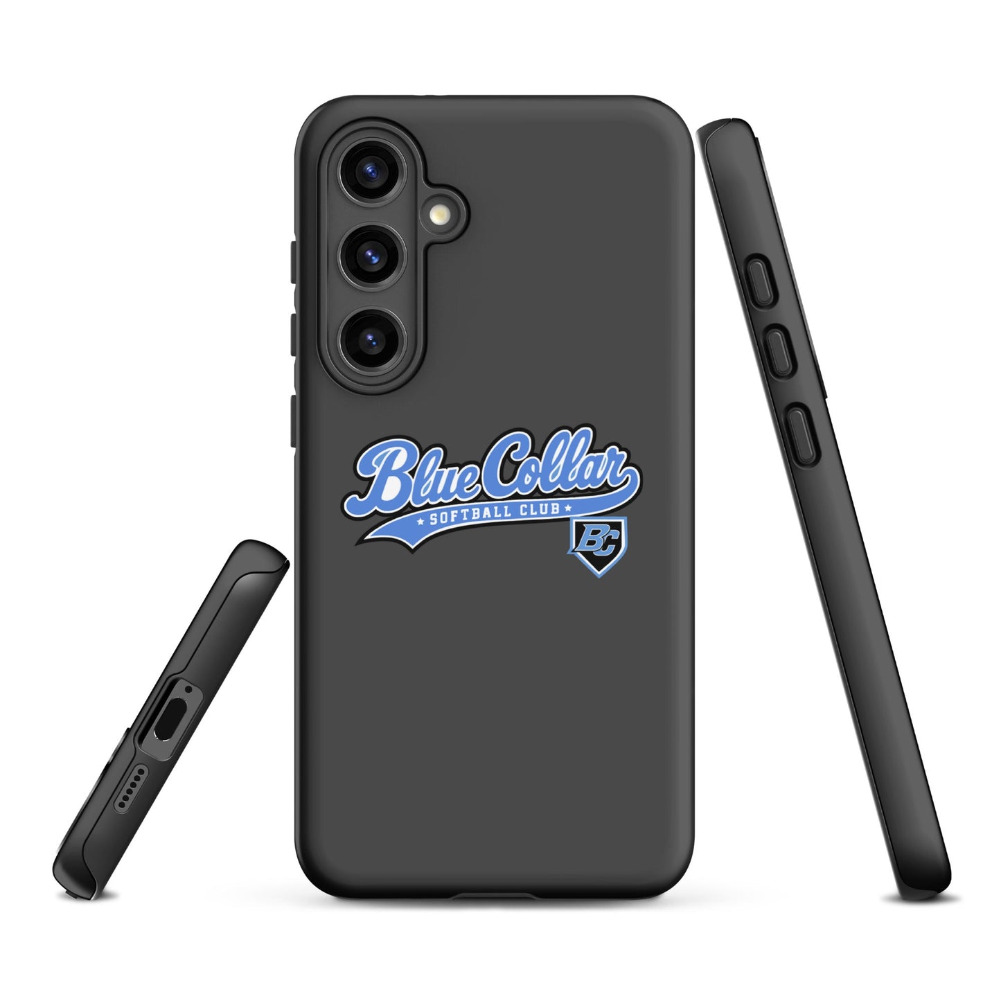 Tough Case for Samsung® | Blue Collar Softball 2034 | Ironclad Logo