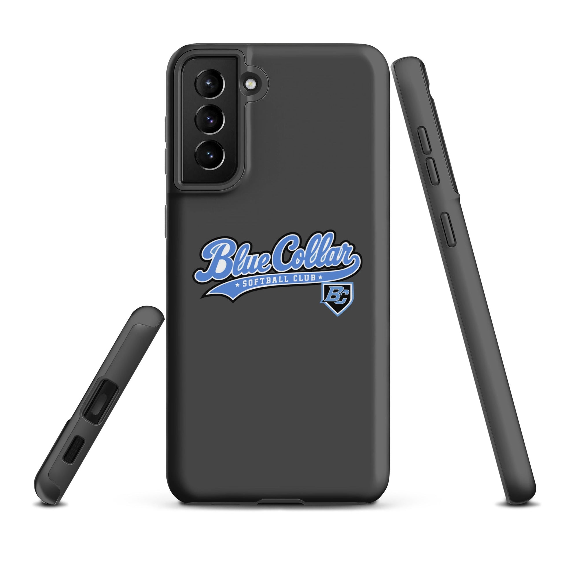 Tough Case for Samsung® | Blue Collar Softball 2034 | Ironclad Logo