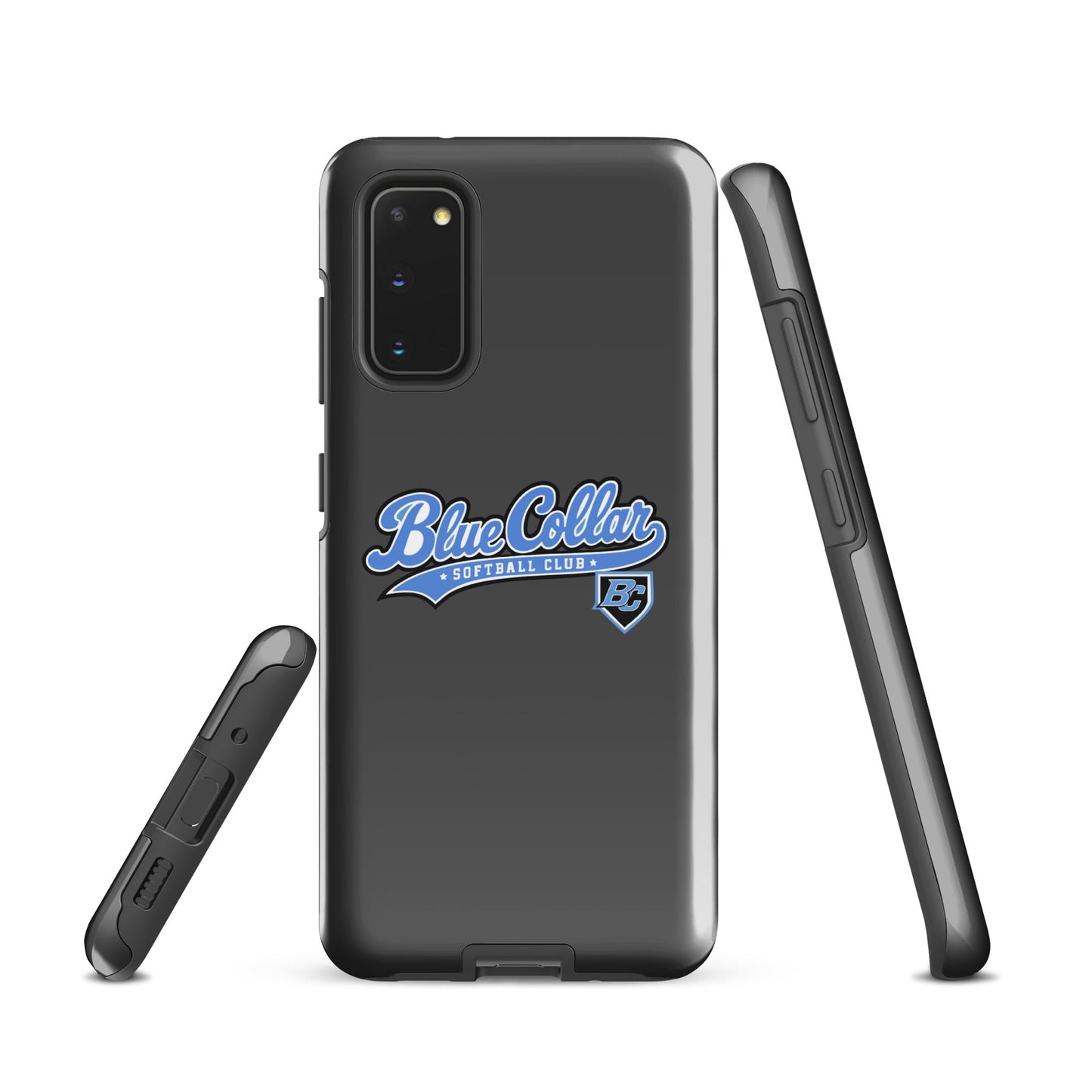 Tough Case for Samsung® | Blue Collar Softball 2034 | Ironclad Logo