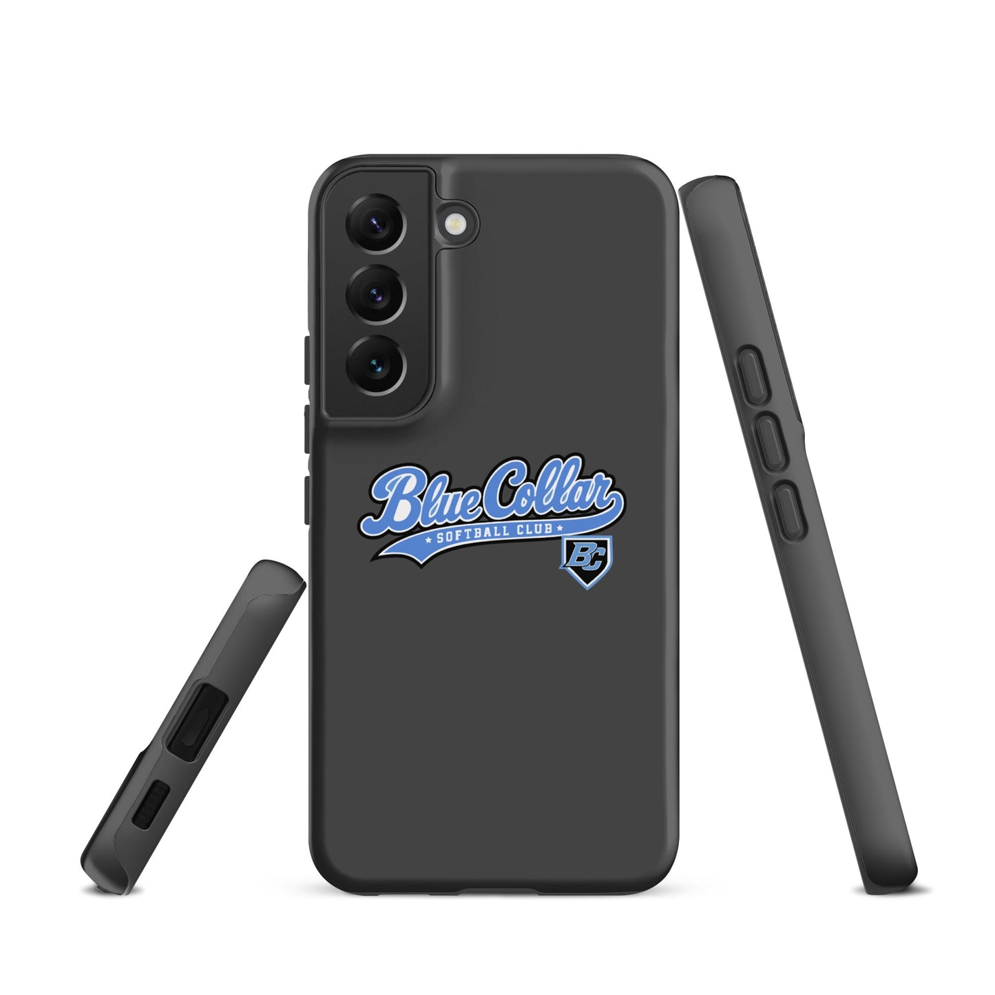 Tough Case for Samsung® | Blue Collar Softball 2034 | Ironclad Logo