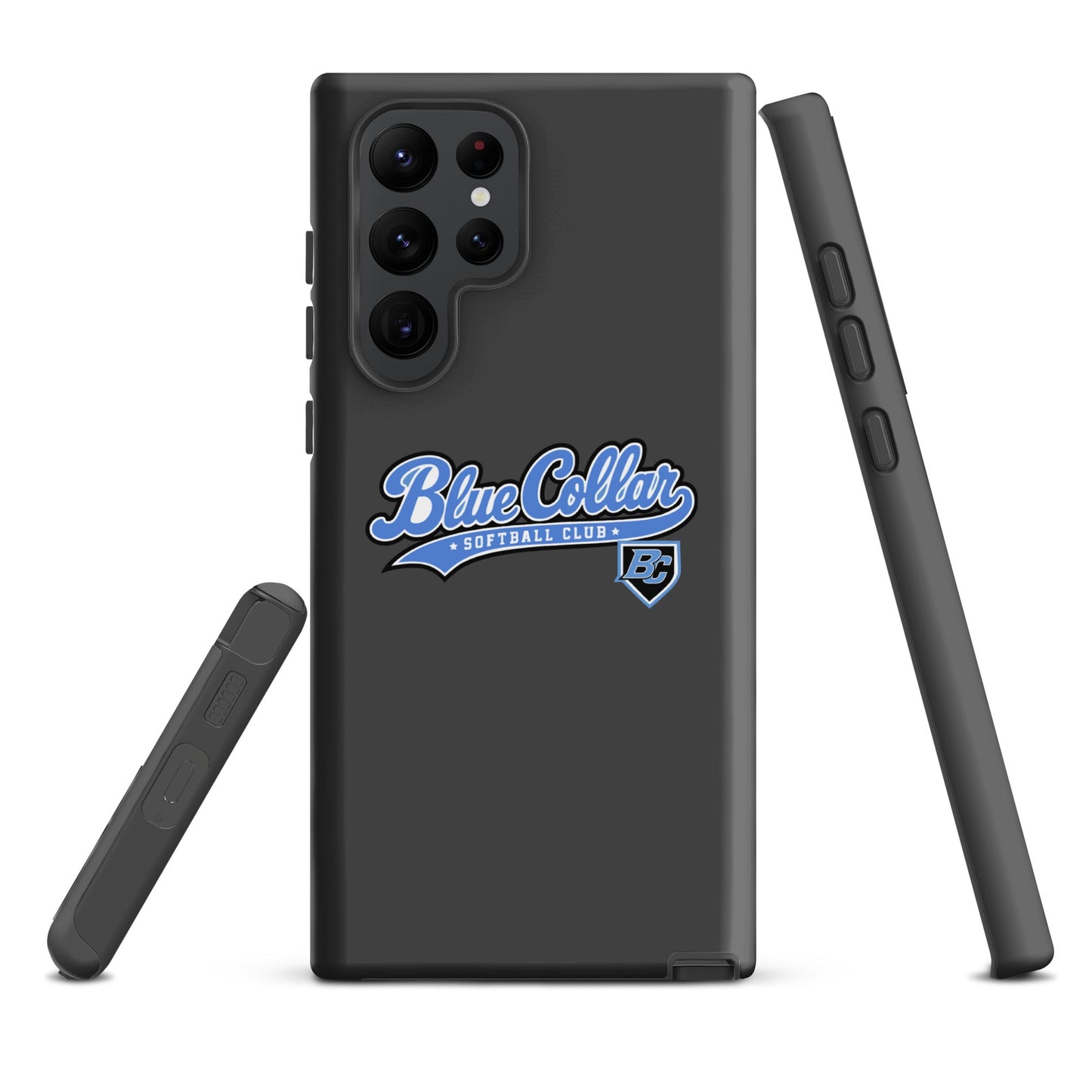 Tough Case for Samsung® | Blue Collar Softball 2034 | Ironclad Logo