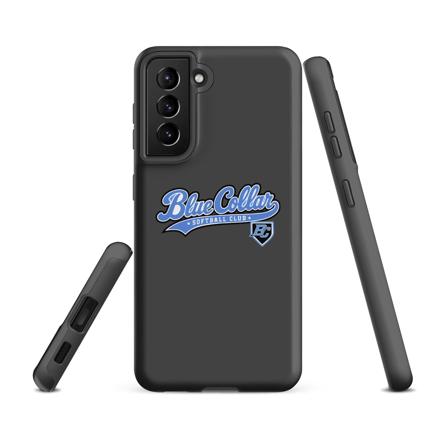 Tough Case for Samsung® | Blue Collar Softball 2034 | Ironclad Logo